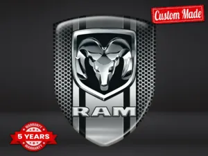 Dodge Insignias Silicona Auto Pro Máximo Resistente Diseño 